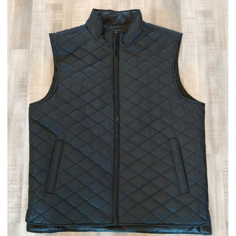 NWT Weatherproof Vintage Black Puffer Vest Size XL